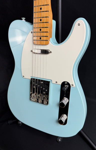 Squier Classic Vibe 50's Telecaster Electric Guitar Sonic Blue Finish (054)