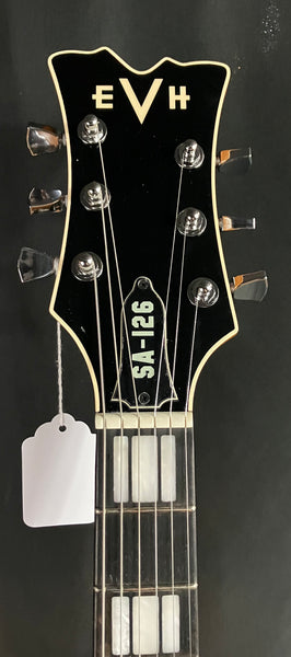 EVH SA-126 Special QM Semi-Hollow Electric Guitar Transparent Purple w/ OHSC