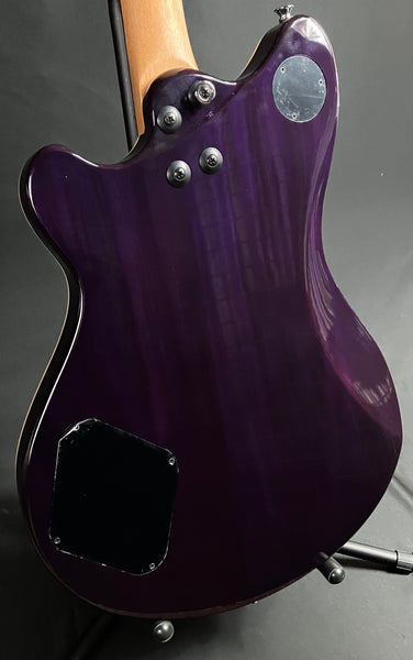 EVH SA-126 Special QM Semi-Hollow Electric Guitar Transparent Purple w/ OHSC