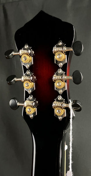 Recording King RR-75PL-SN Phil Leadbetter Signature Square Neck Resonator Guitar Vintage Sunburst