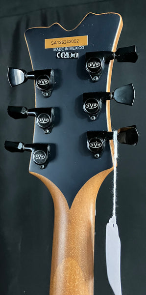 EVH SA-126 Special Semi-Hollow Electric Guitar Stealth Black Finish w/ OHSC