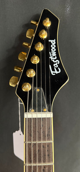 Eastwood Classic 6 TA PH Hollow Body Electric Guitar Tobacco Sunburst w/ OHSC