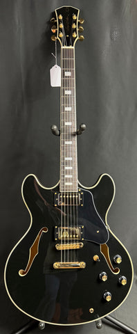 Sire Larry Carlton H7 Semi-Hollow Body Electric Guitar Gloss Black Finish