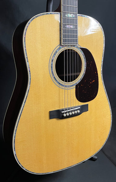 Martin D-45 Dreadnought Acoustic Guitar Vintage Natural Finish w/ Hardshell Case