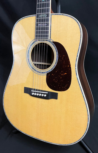 Martin D-45 Dreadnought Acoustic Guitar Vintage Natural Finish w/ Hardshell Case