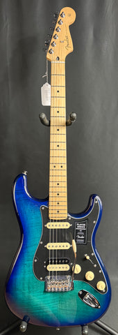 Fender Player Stratocaster HSS Plus Top Electric Guitar Blue Burst w/ Case