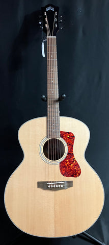 Guild F-240E Jumbo Acoustic-Electric Guitar Natural Satin Finish