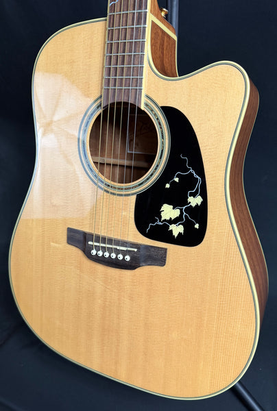 Takamine 50th Anniversary G-Series Dreadnought Cutaway Acoustic-Electric Guitar Natural w/ Case