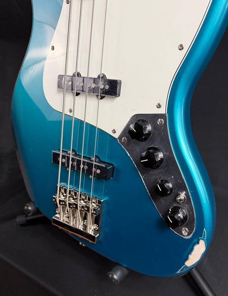 Squier Classic Vibe Active 70's Jazz Bass 4-String Bass Guitar Ocean Turquoise (173)