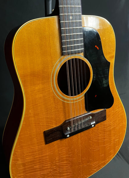 Vintage 1965 Gibson B-45-12 12-String Dreadnought Acoustic Guitar Natural w/ Case