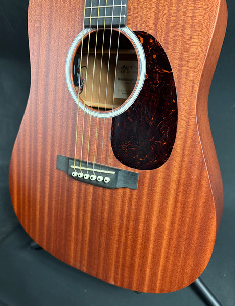 Martin DJR-10E Sapele Dreadnought Junior Acoustic-Electric Guitar w/ Gig Bag