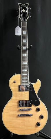 Schecter Solo-II Custom Electric Guitar Flamed Maple Natural Finish