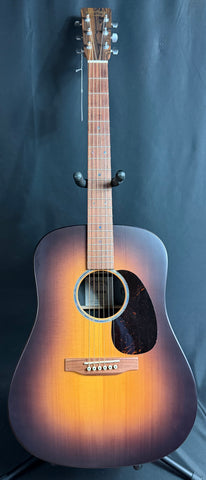 Martin D-X2E Ziricote Burst Dreadnought Acoustic-Electric Guitar Sunburst w/ Case
