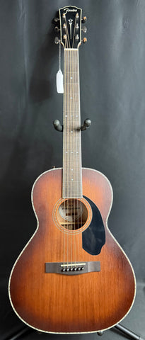 Fender PS-220E Paramount Parlor Acoustic-Electric Guitar Aged Cognac Burst w/ OHSC (698)