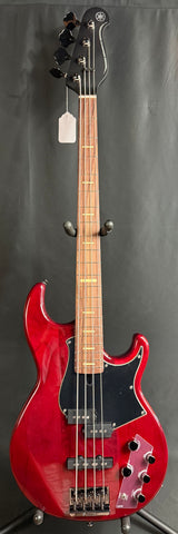Yamaha BB734A Broad Bass 4-String Bass Guitar Fired Red Finish w/ Gig Bag (093)