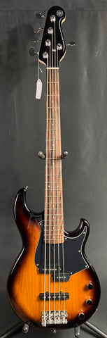 Yamaha BB435 Broad Bass 5-String Bass Guitar Tobacco Sunburst Finish