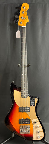 Fender American Ultra II Meteora Bass 4-String Bass Guitar Ultraburst w/ OHSC