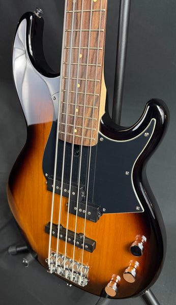 Yamaha BB435 Broad Bass 5-String Bass Guitar Tobacco Sunburst Finish