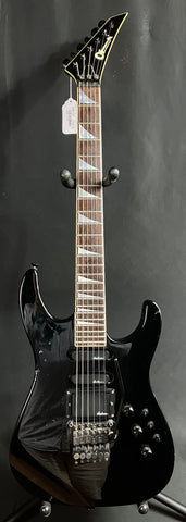 1987 Charvel Model 6 MIJ Electric Guitar Gloss Black Finish w/ OHSC