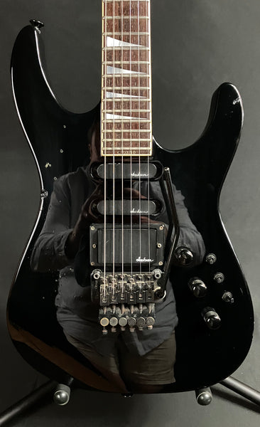 1987 Charvel Model 6 MIJ Electric Guitar Gloss Black Finish w/ OHSC
