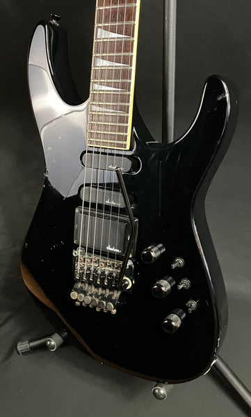 1987 Charvel Model 6 MIJ Electric Guitar Gloss Black Finish w/ OHSC