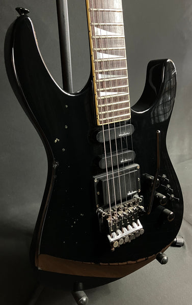 1987 Charvel Model 6 MIJ Electric Guitar Gloss Black Finish w/ OHSC