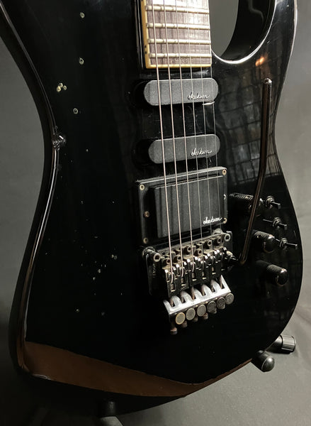 1987 Charvel Model 6 MIJ Electric Guitar Gloss Black Finish w/ OHSC