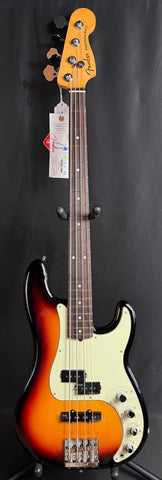 Fender American Ultra Precision Bass 4-String Bass Guitar Ultraburst Finish w/ OHSC