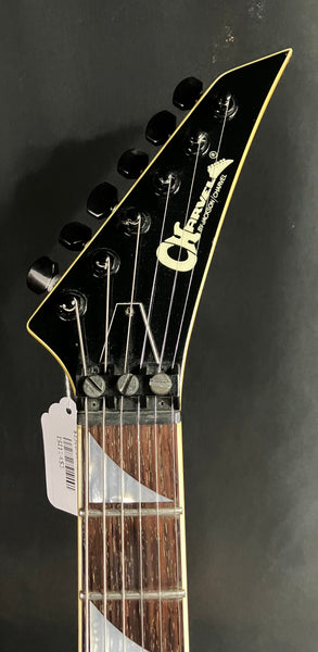 1987 Charvel Model 6 MIJ Electric Guitar Gloss Black Finish w/ OHSC