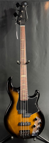 Yamaha BB734A Broad Bass 4-String Bass Guitar Dark Coffee Sunburst w/ Gig Bag (106)