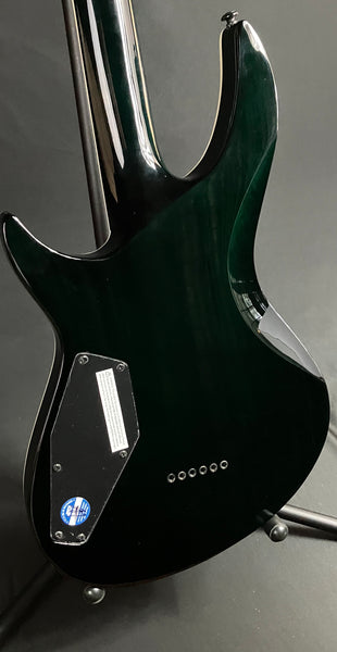 ESP LTD H3-1000 FM Electric Guitar Black Turquoise Burst Finish