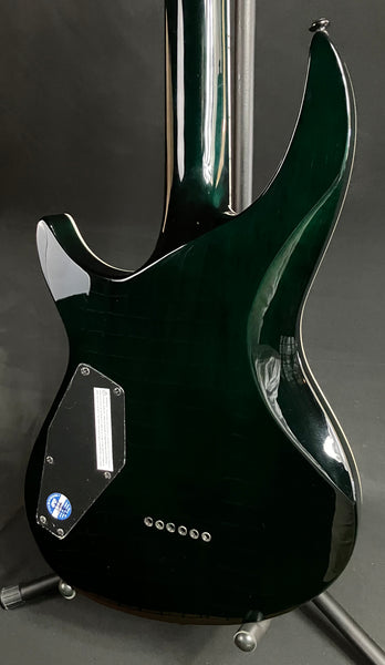ESP LTD H3-1000 FM Electric Guitar Black Turquoise Burst Finish