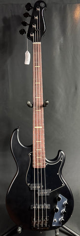 Yamaha BB734A Broad Bass 4-String Bass Guitar Translucent Matte Black w/ Gig Bag (001)