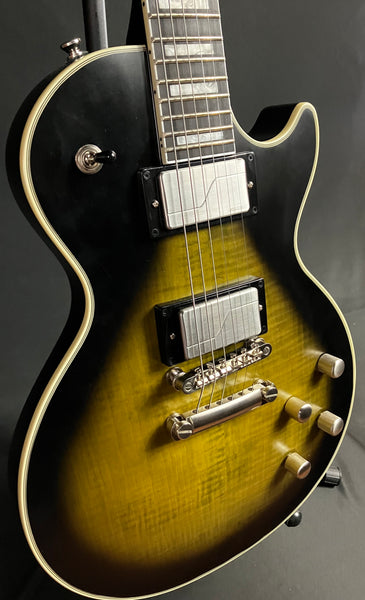 Epiphone Les Paul Prophecy Electric Guitar Olive Tiger Aged Gloss Finish