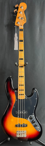 Squier Classic Vibe 70's Jazz Bass 4-String Bass Guitar 3-Tone Sunburst Finish