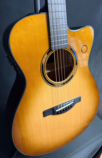 Yamaha TAS3 C TransAcoustic Concert Cutaway Acoustic-Electric Guitar Sand Burst w/ Case