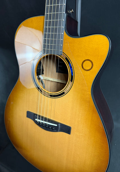 Yamaha TAS3 C TransAcoustic Concert Cutaway Acoustic-Electric Guitar Sand Burst w/ Case