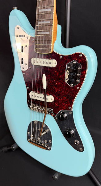 Squier FSR Classic Vibe 70's Jaguar Electric Guitar Daphne Blue Finish (654)