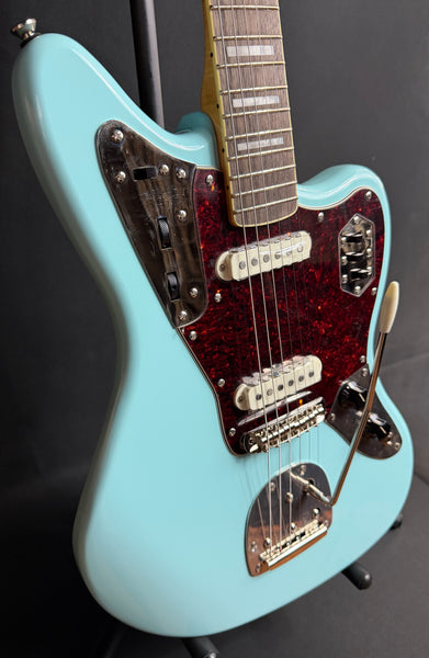 Squier FSR Classic Vibe 70's Jaguar Electric Guitar Daphne Blue Finish (654)