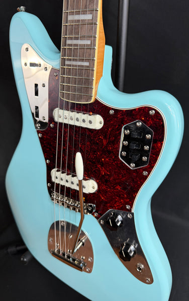 Squier FSR Classic Vibe 70's Jaguar Electric Guitar Daphne Blue Finish (654)