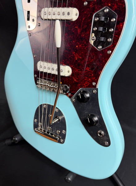 Squier FSR Classic Vibe 70's Jaguar Electric Guitar Daphne Blue Finish (654)