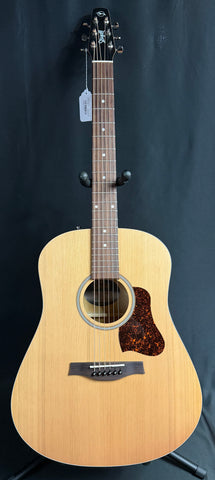 Seagull S6 Original Dreadnought Acoustic Guitar Natural Satin Finish w/ Tweed Case