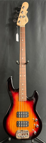 G&L Tribute L-2000 Active 4-String Bass Guitar 3-Tone Sunburst Finish