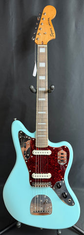 Squier FSR Classic Vibe 70's Jaguar Electric Guitar Daphne Blue Finish (701)
