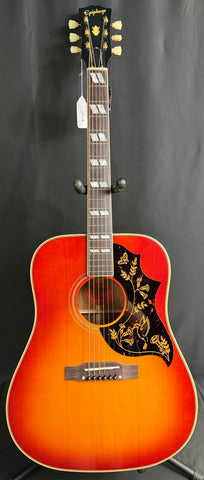 Epiphone IGC 1960 Hummingbird Reissue Dreadnought Acoustic-Electric Guitar Heritage Cherry Sunburst w/ Case