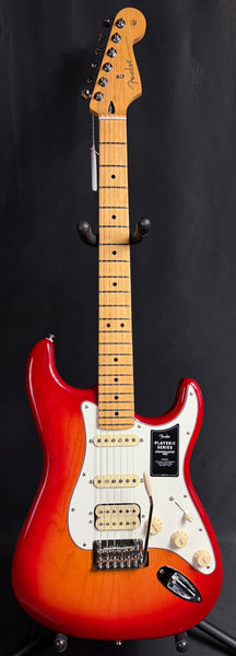 Fender Player II Stratocaster HSS Electric Guitar Aged Cherry Burst Finish