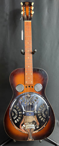 1983 Dobro 60DS Square Neck Resonator Guitar Vintage Sunburst w/ OHSC