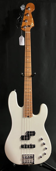 Charvel Pro-Mod San Dimas Bass PJ IV 4-String Bass Guitar Platinum Pearl w/ Gig Bag