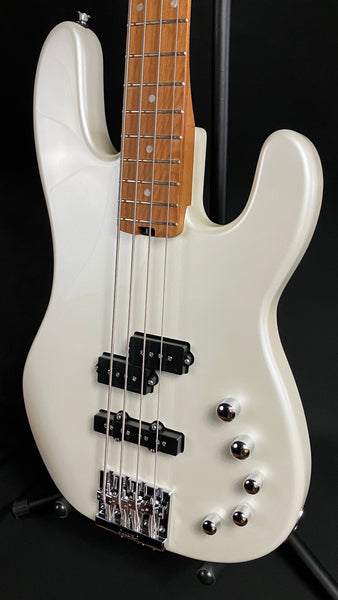 Charvel Pro-Mod San Dimas Bass PJ IV 4-String Bass Guitar Platinum Pearl w/ Gig Bag