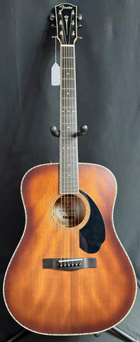 Fender PD-220E Dreadnought Acoustic-Electric Guitar Aged Cognac Burst w/ OHSC (216)